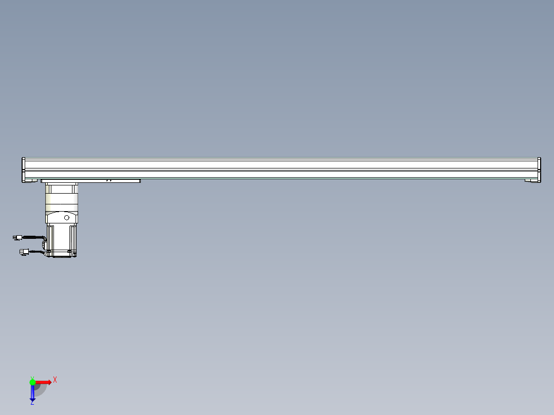 威洛博VG 系列模组VG17-L50π-S1050-BC-ZP75B-C3-K俯视图