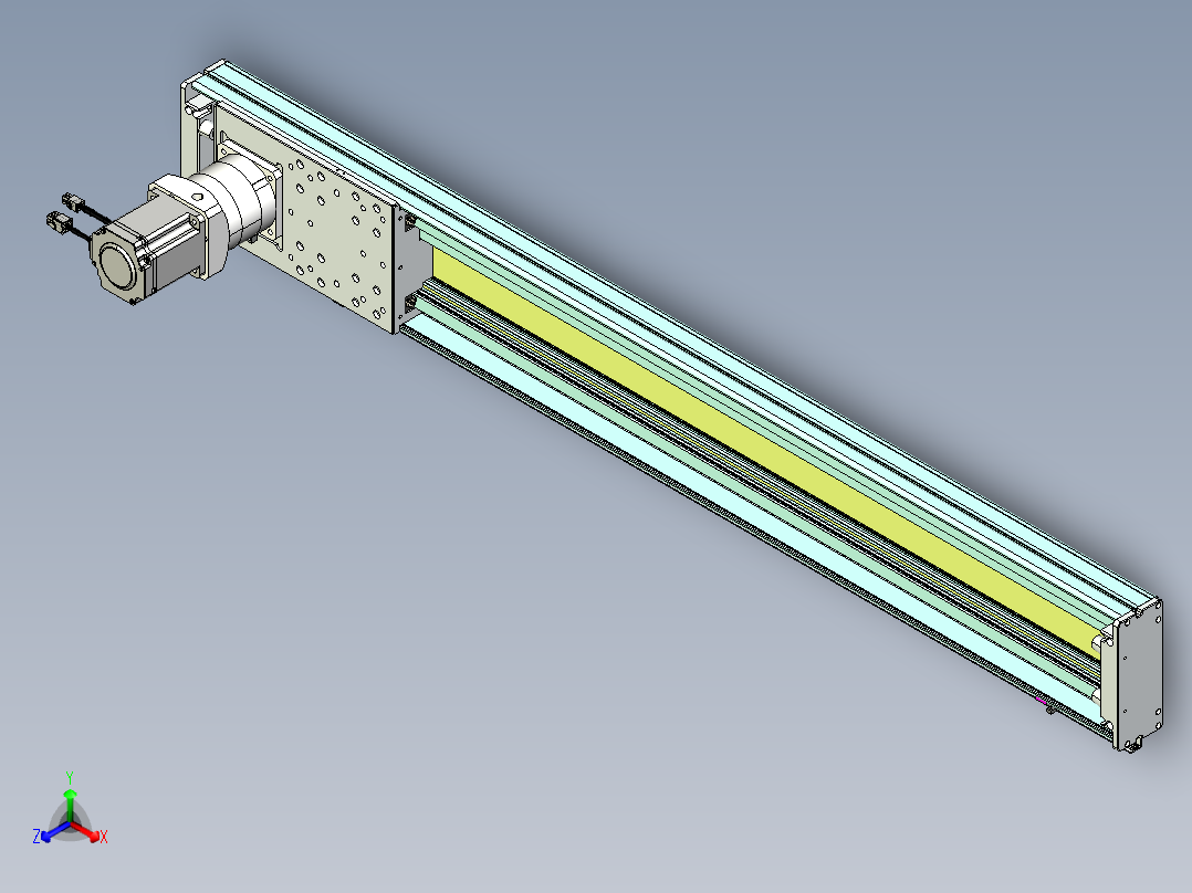 威洛博VG 系列模组VG17-L50π-S1050-BC-ZP75B-C3-K正等轴测图
