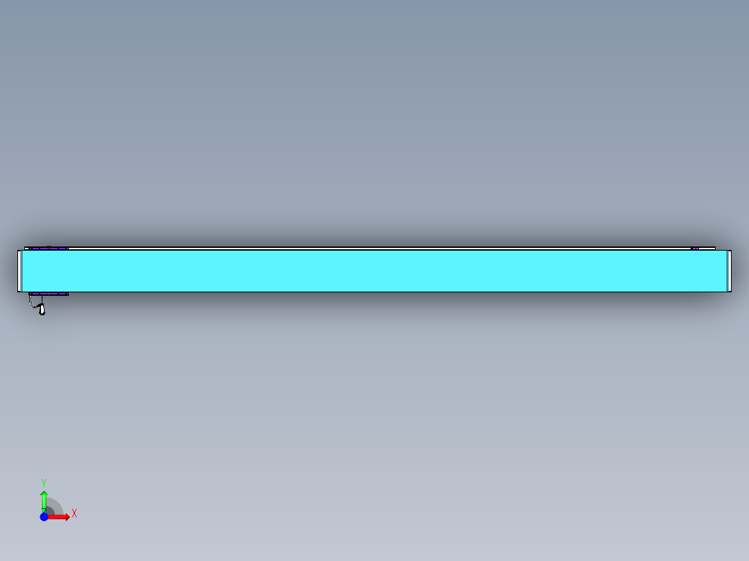 威洛博VL系列直线电机模组-VL22H3-S3450前视图