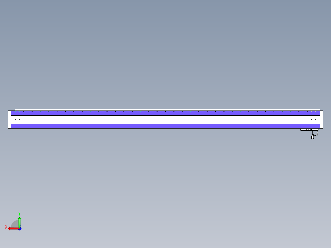 威洛博VL系列直线电机模组-VL22H3-S3450后视图