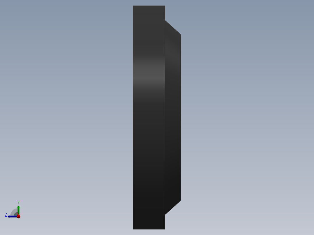 液压阻尼器右视图