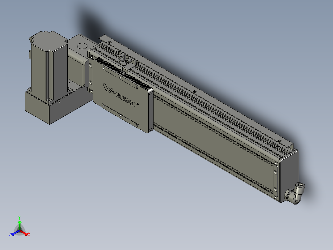 威洛博VBC10-S300-BLU-P40正等轴测图