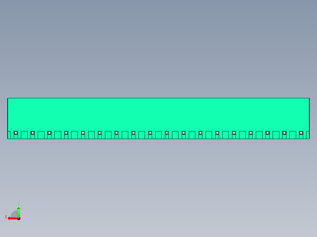 DEGSON 2EDG 系列 5.0mm 可插拔接线端子组-2EDGR-5.0-18P-14-00AH后视图