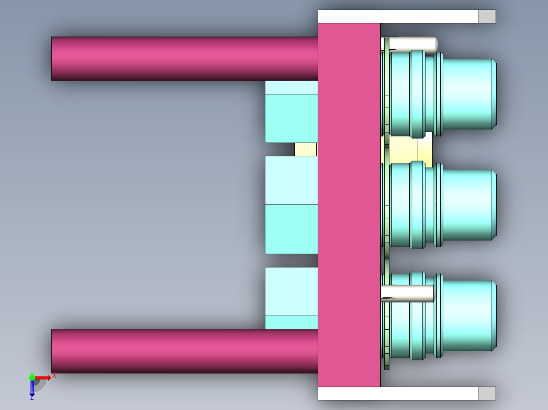 史陶比尔水嘴油嘴3D俯视图