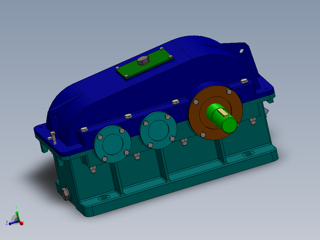 1G145--二级圆柱齿轮减速器优化设计