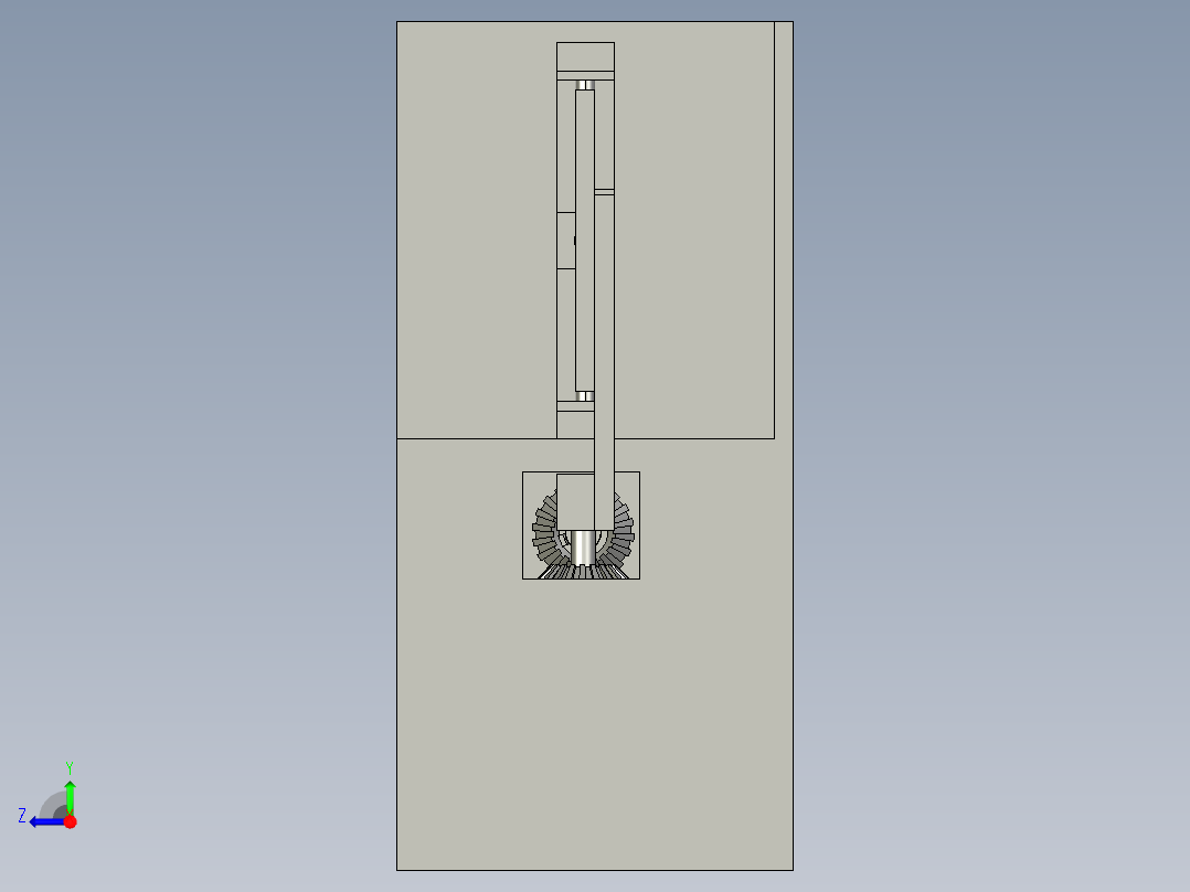 踝关节康复机设计及建模【含三维图+CAD图+文档】右视图