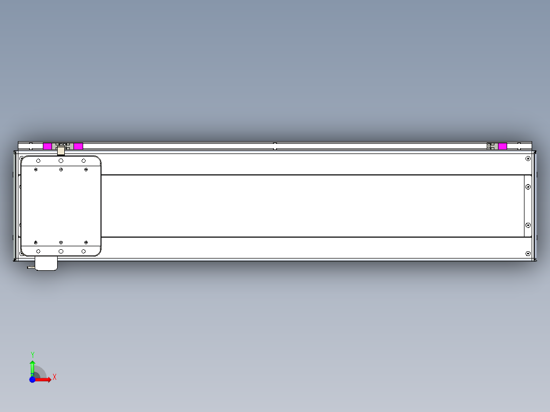 威洛博LC系列3d模型模组LC22H1Y-S850前视图