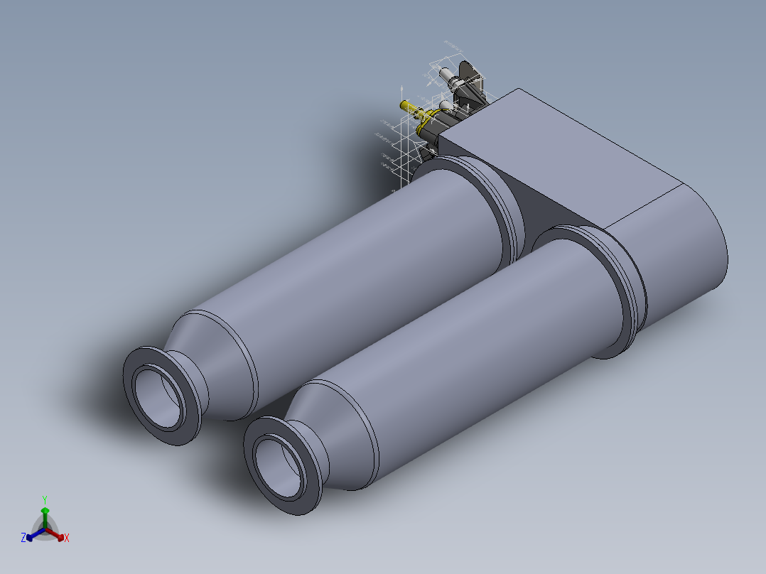 三维 改正等轴测图