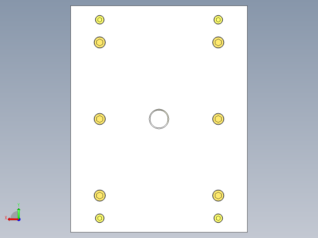 塑料桶罩注塑模具设计-一模两腔含三维UG模型1281266后视图