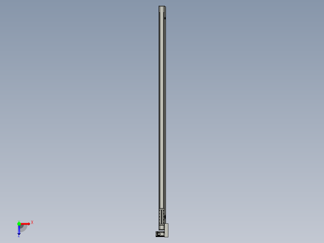 欧规系列-LB8-L75-S2900-BL-ZP75-C3俯视图