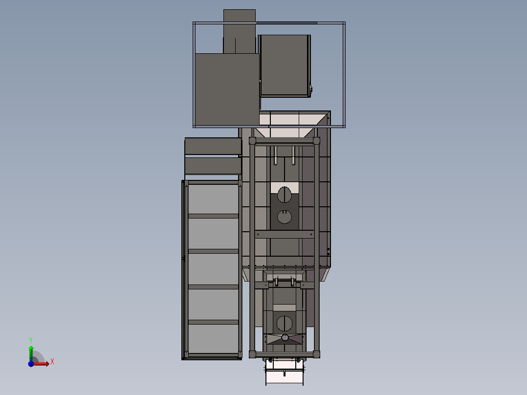 振动加载器前视图