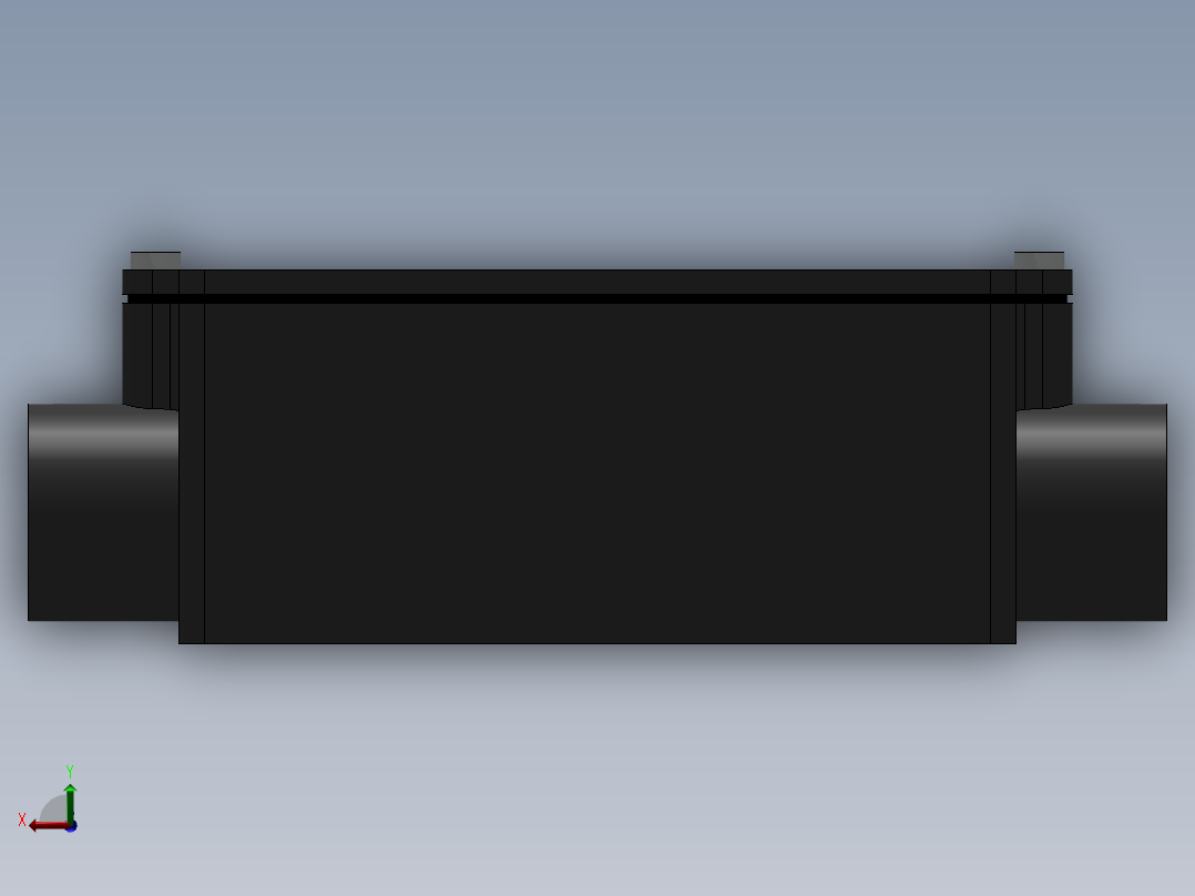 pvc conduit body-type t后视图