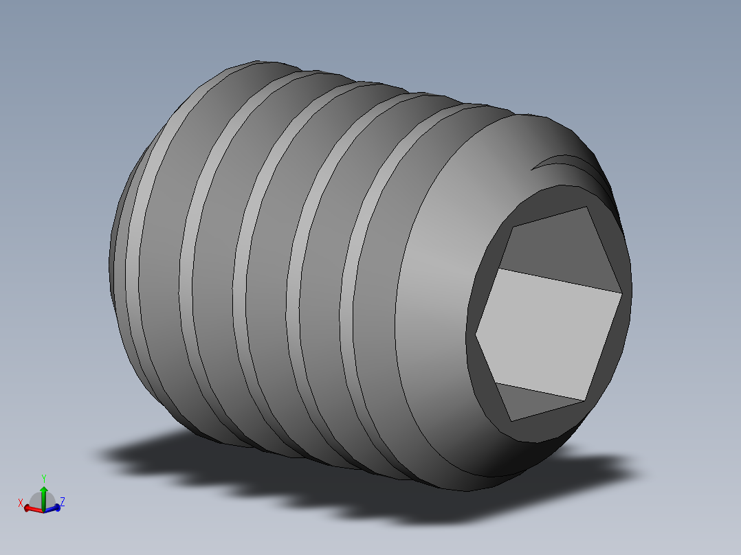 DIN 913-ISO 4026 固定螺钉-M2.5 L=3.SLDPRT