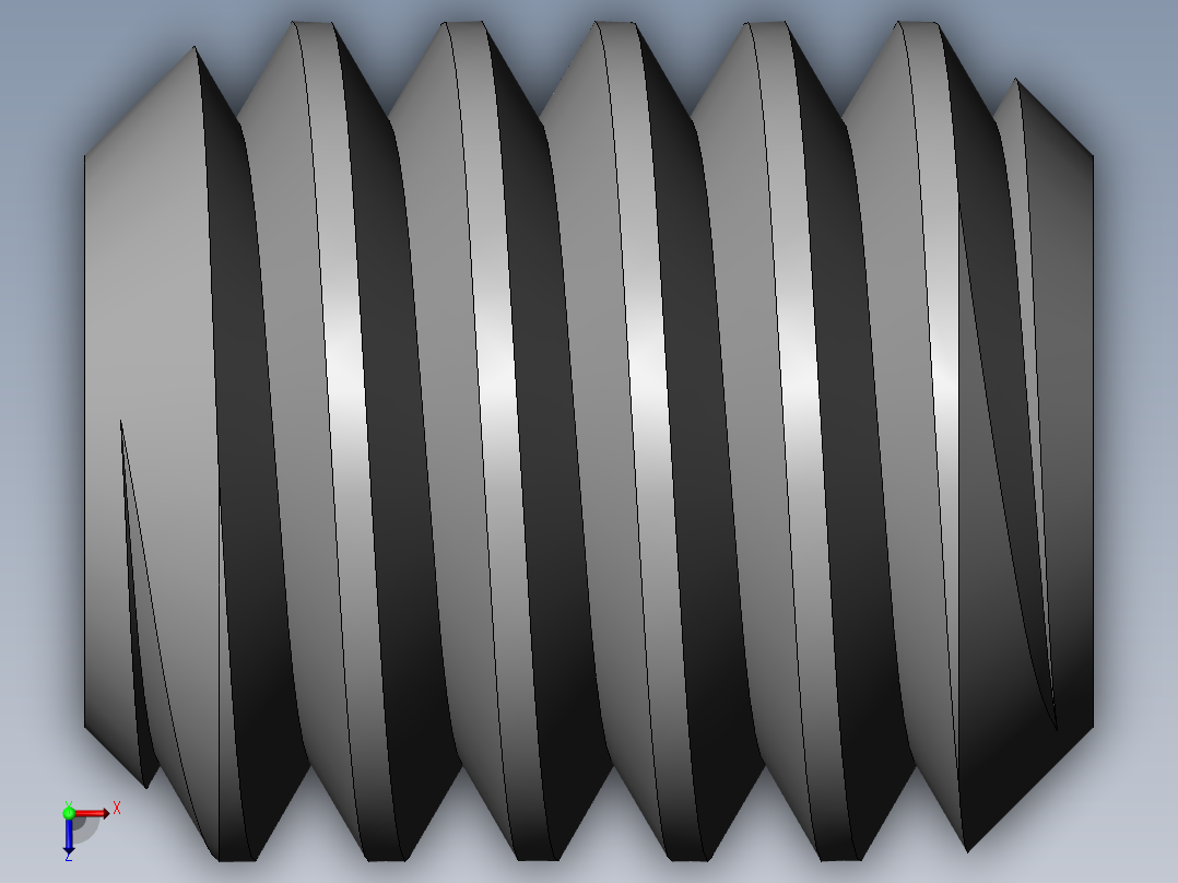 DIN 913-ISO 4026 固定螺钉-M2.5 L=3.SLDPRT俯视图