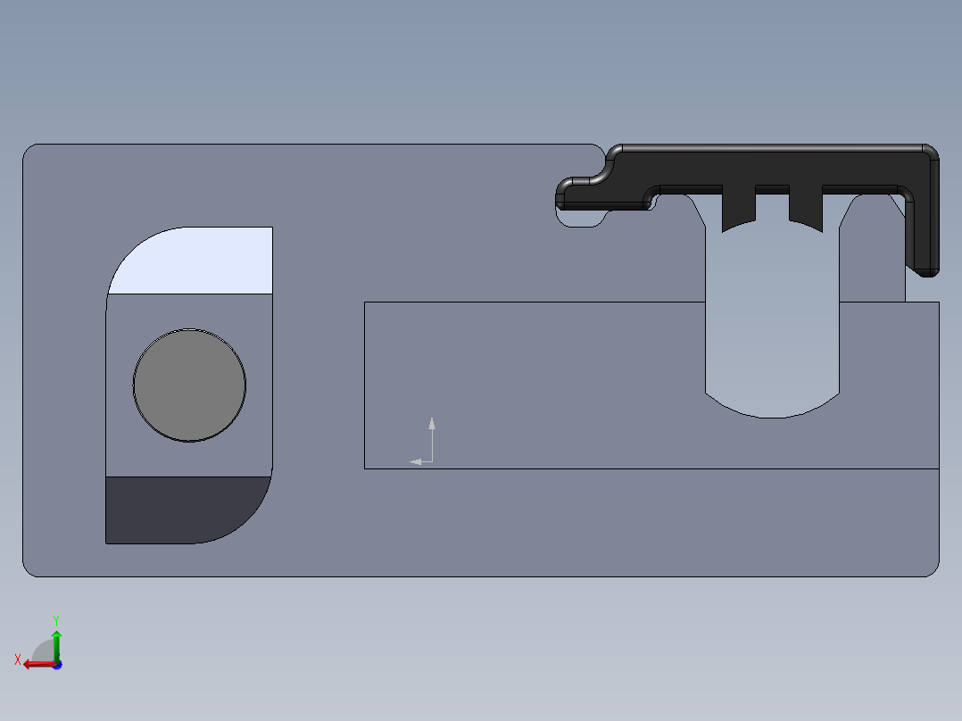 铝型材及其附件8.51.01B.ST-L后视图
