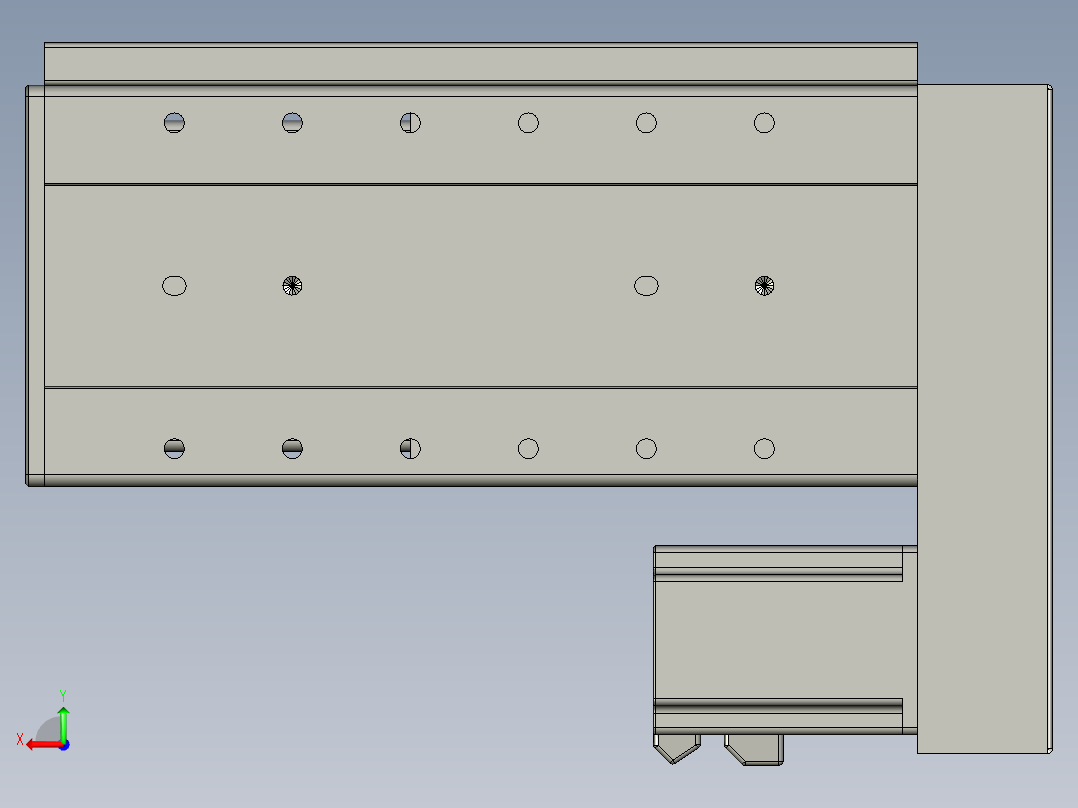 威洛博VF17-S100-BL后视图