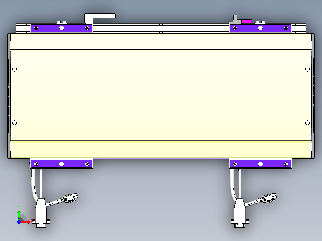 威洛博VL系列3d模型模组2VL22H1Y-S200前视图
