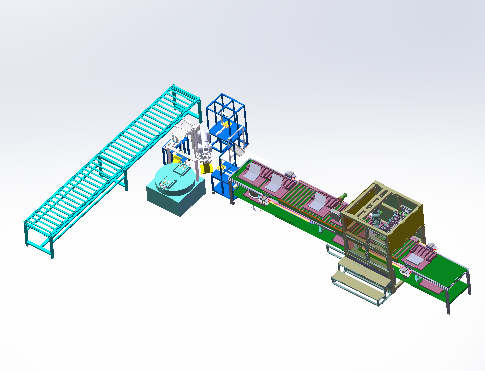 全自动化电脑组装生产线sw17