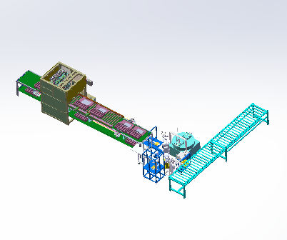 全自动化电脑组装生产线sw17