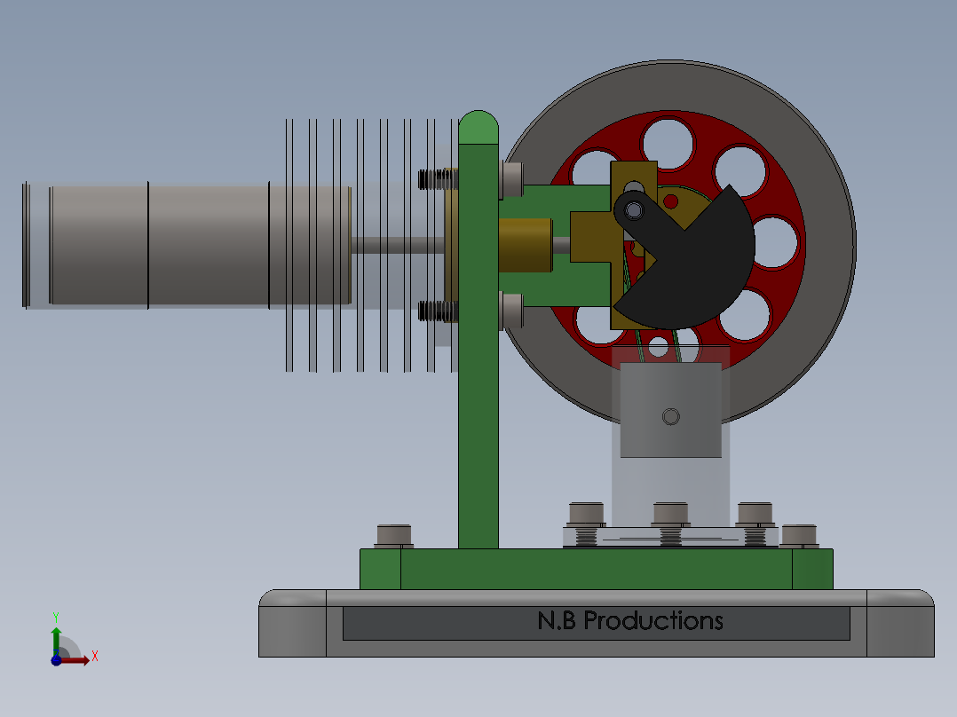 发动机 (13)前视图