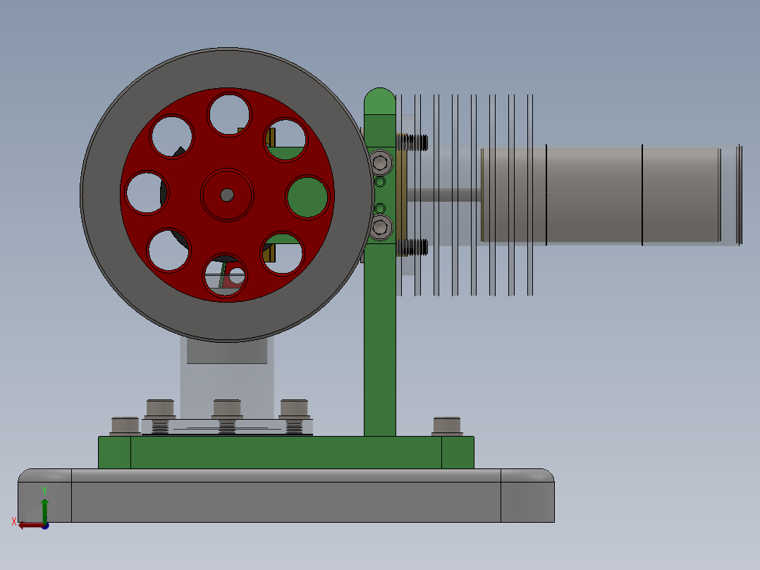 发动机 (13)后视图
