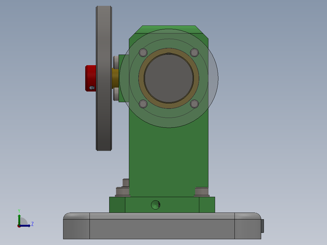 发动机 (13)左视图