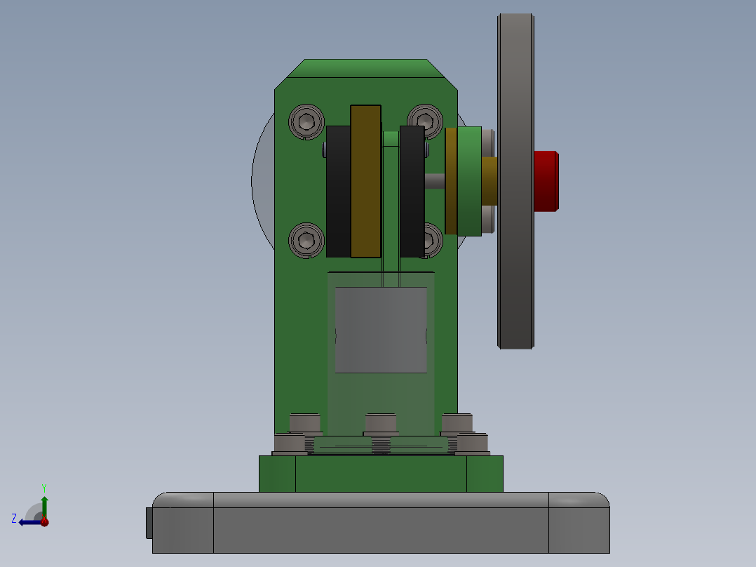 发动机 (13)右视图
