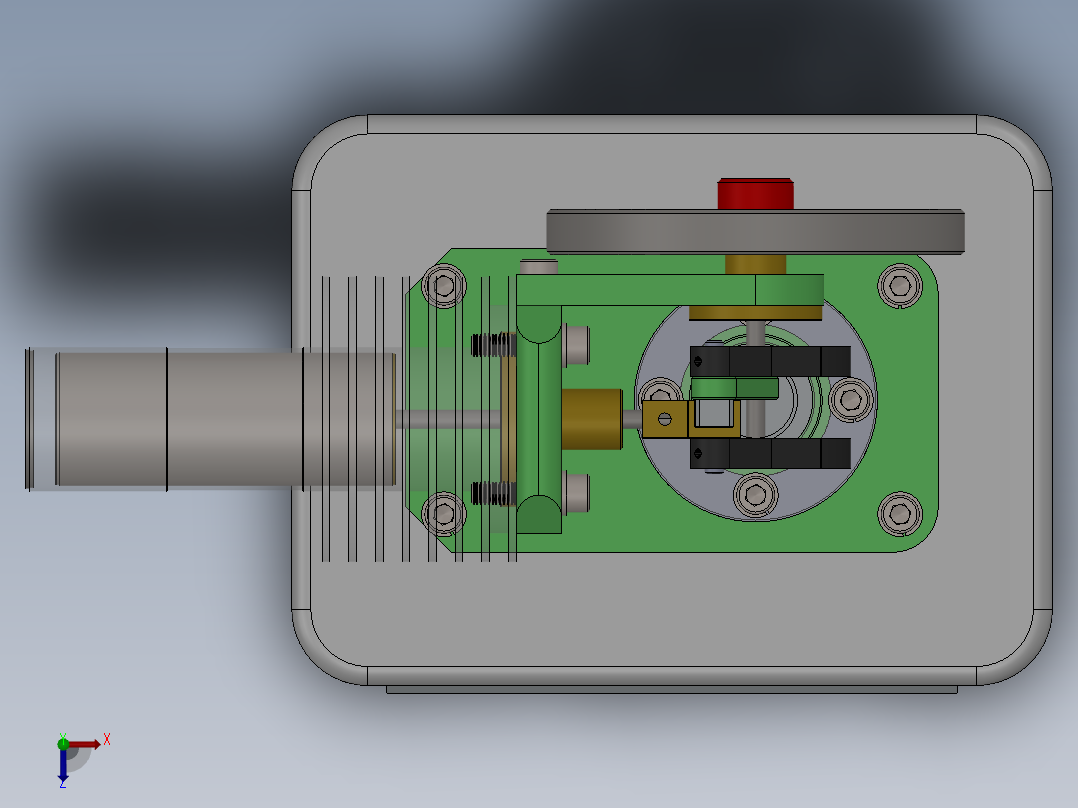 发动机 (13)俯视图