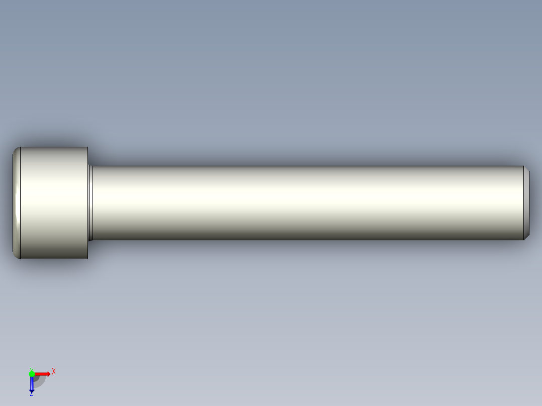 螺钉-DIN_912-M22x130.stp俯视图