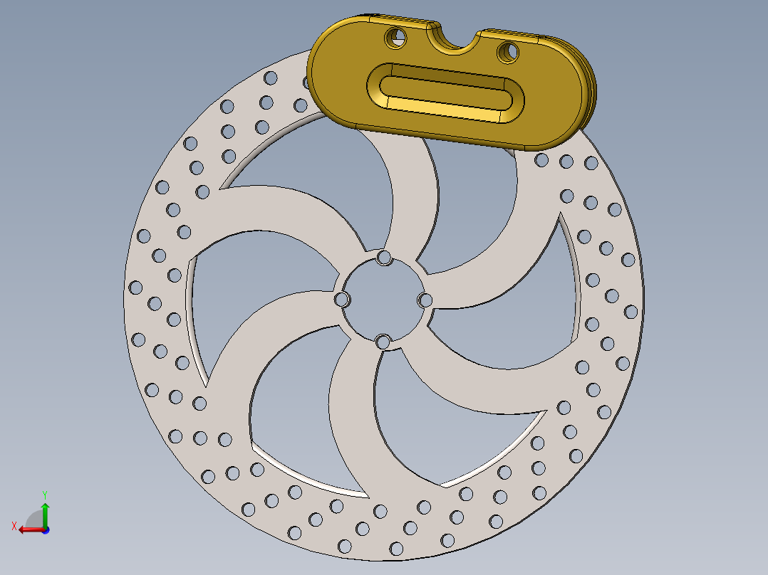 制动器 (17)后视图