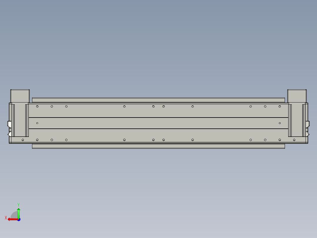 威洛博双电机滑台-VBF14S2-L50-S450-BD-P40-C6后视图