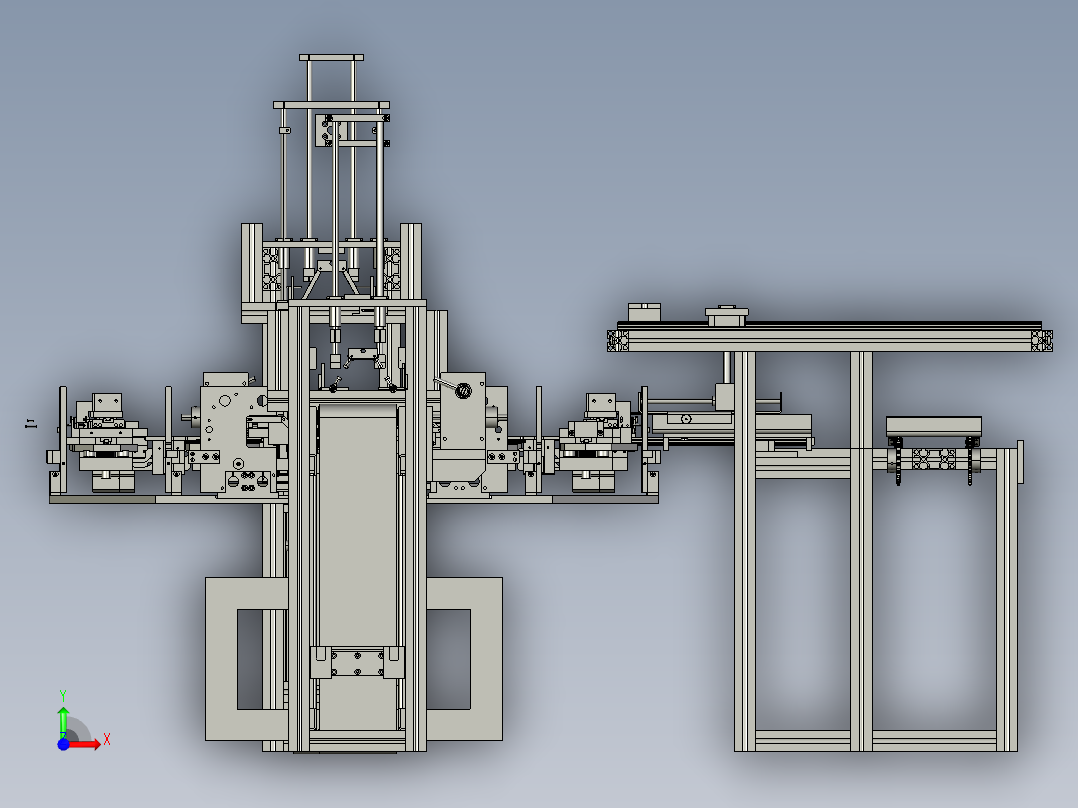 跳绳包装机前视图