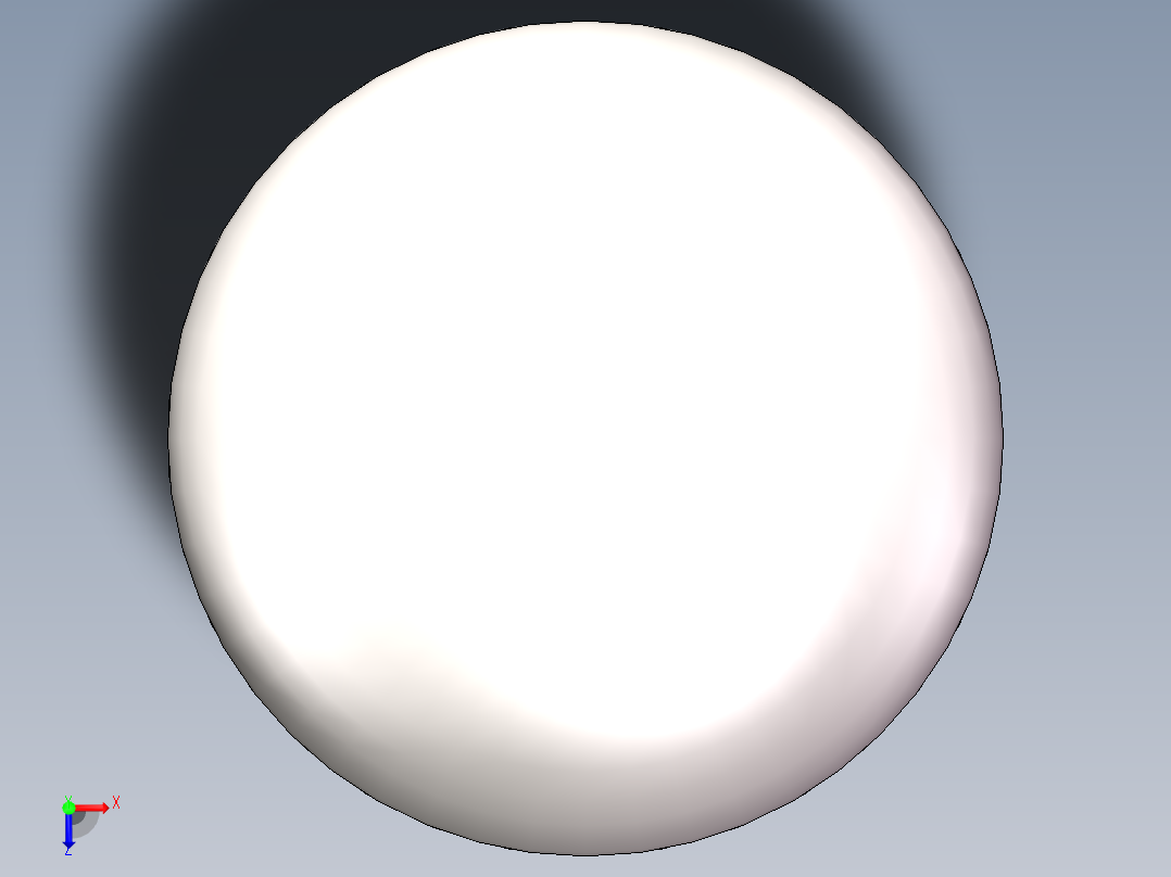 EHA椭圆形封头DN1800俯视图