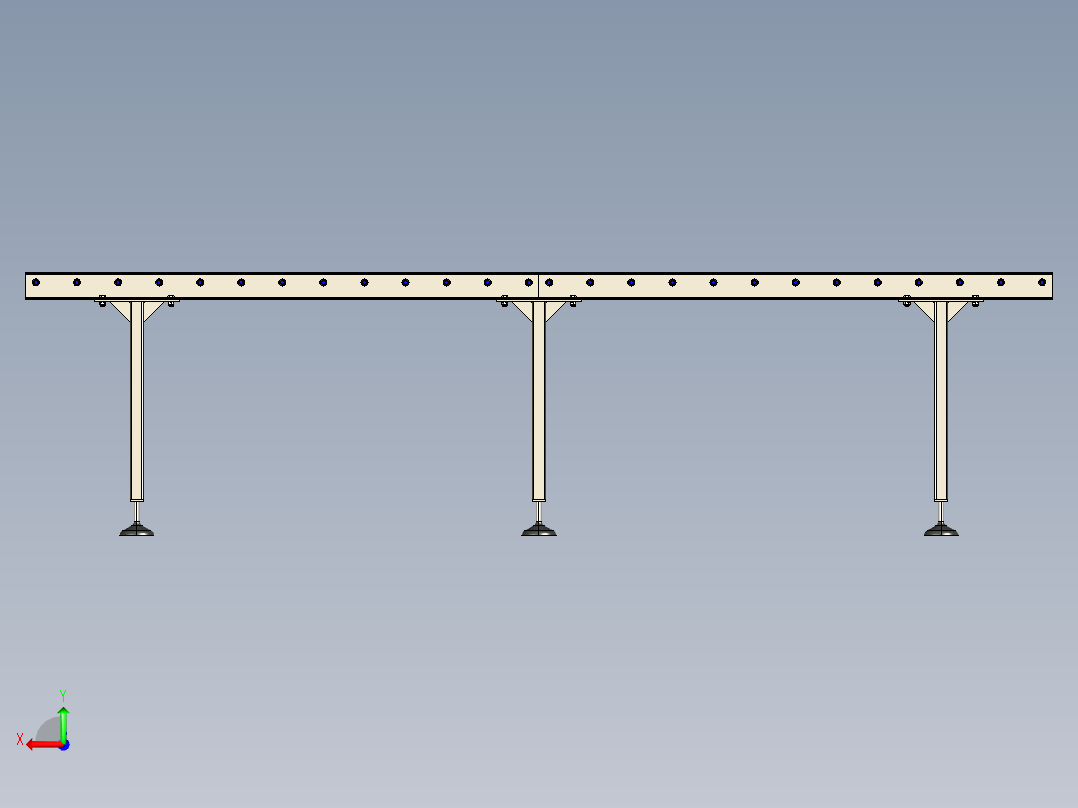 滚筒输送机 (33)后视图