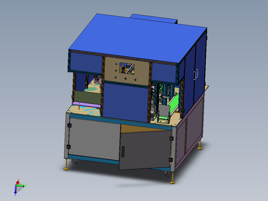 电池贴面垫设计模型