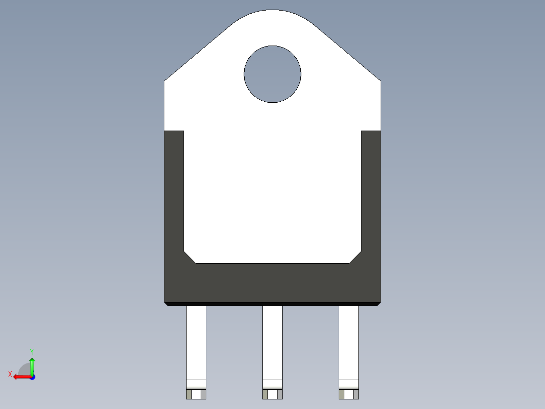 TO-218AC-HB后视图