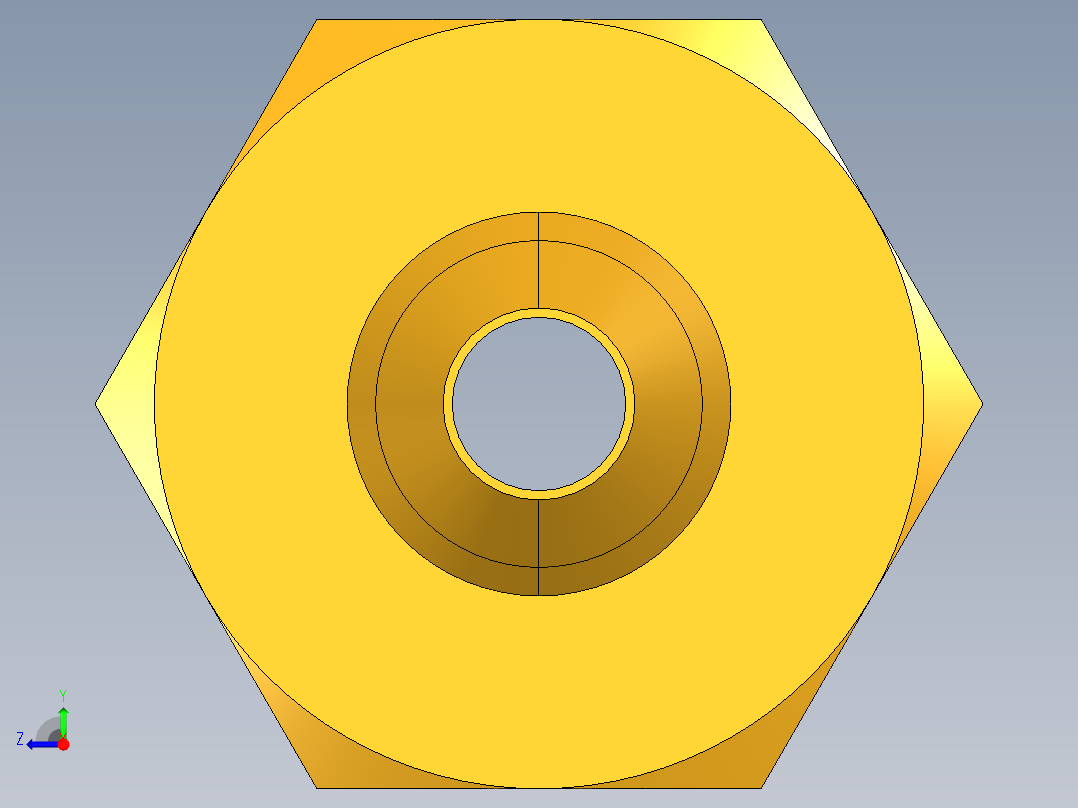 扩口式工业通用硬管接头Refrigerant Drum a Aapter 1F-6-12右视图