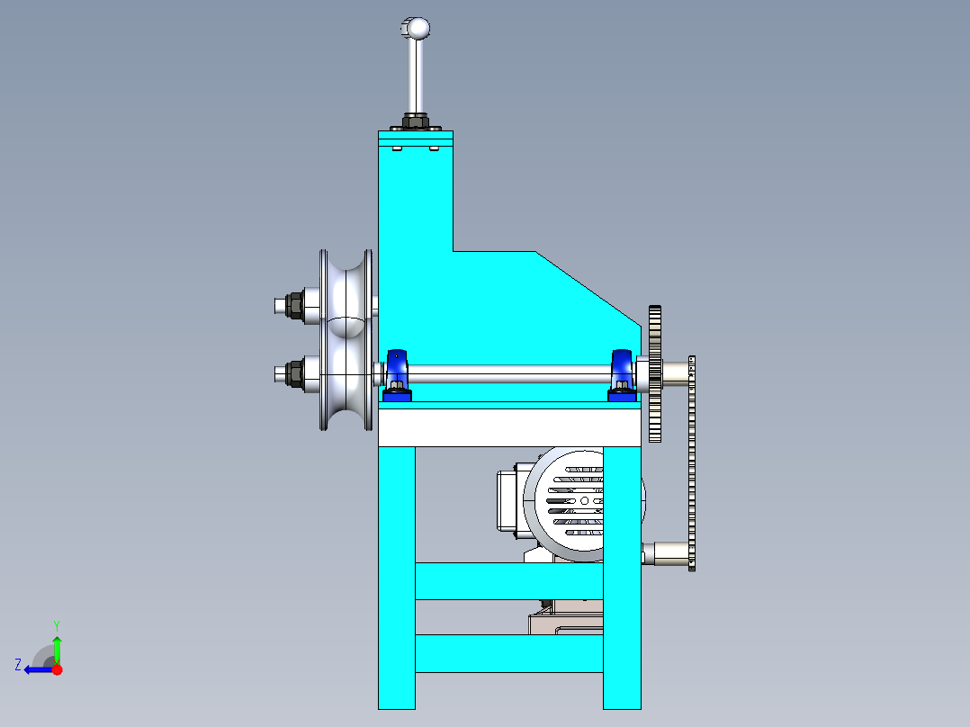 轧管机igs右视图