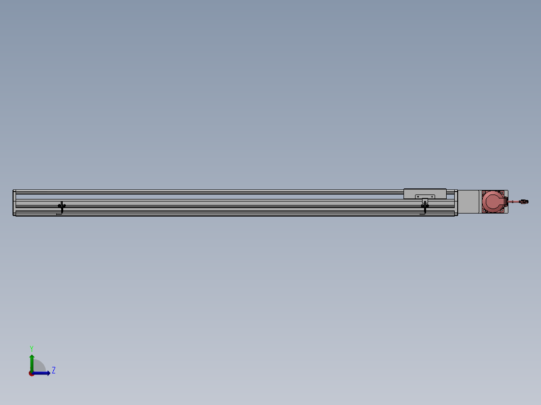 精密模组MT170-L125-1300-R-M75-C4左视图
