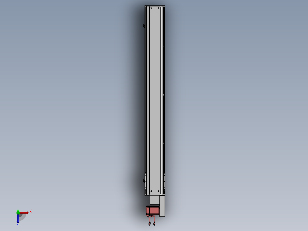 精密模组MT170-L125-1300-R-M75-C4俯视图