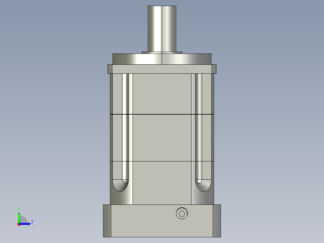 斜齿PGH115-L2 19-110-145-M8 输出32-110-145.STEP左视图