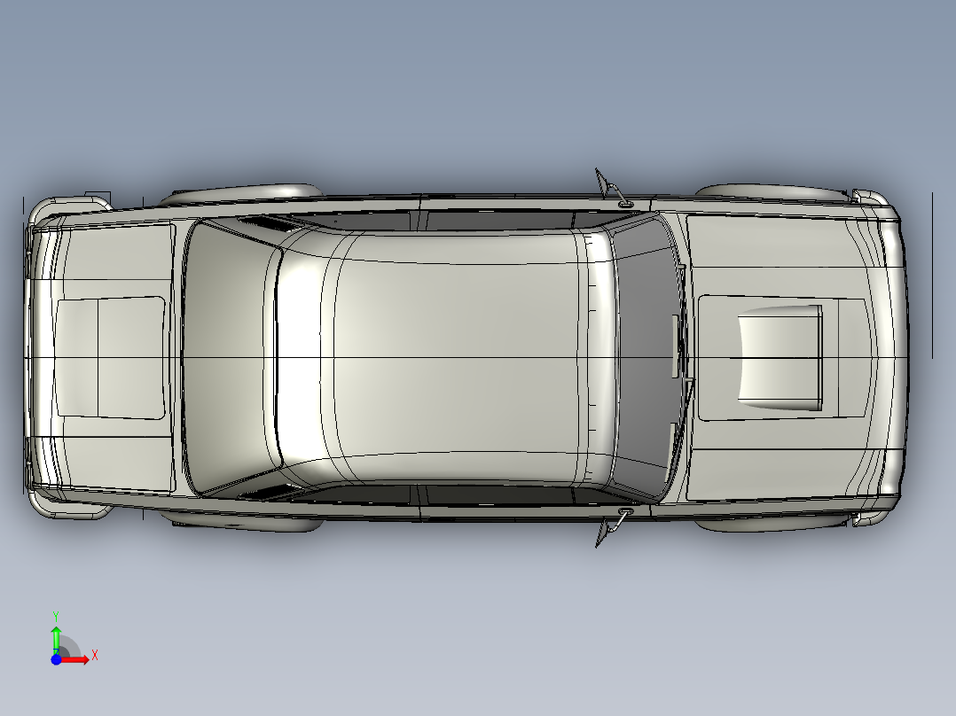 汽车车身 (44)前视图