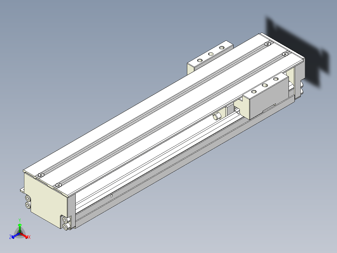 钢基模组-TPA-KNR-6005C-300A1-M-H0S2正等轴测图
