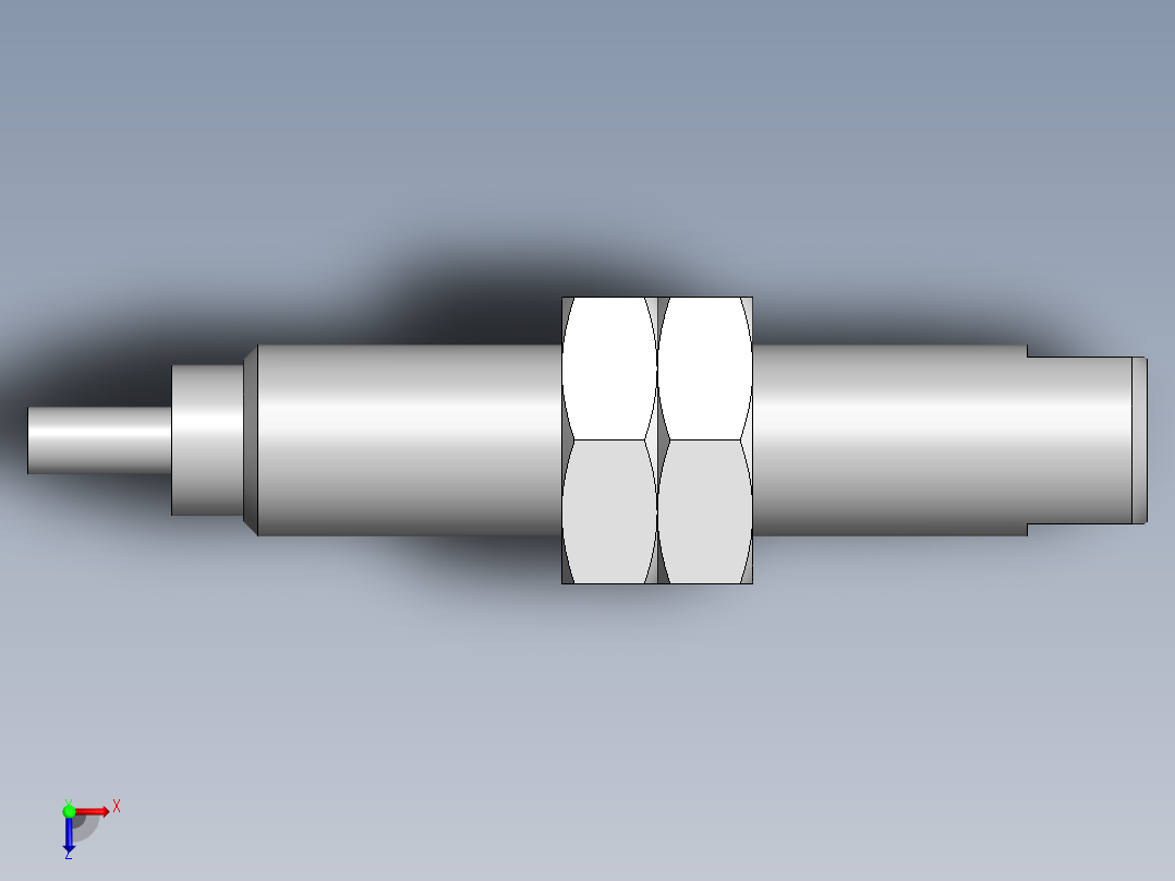 油压缓冲器 RJ0806H_0_ SMC俯视图