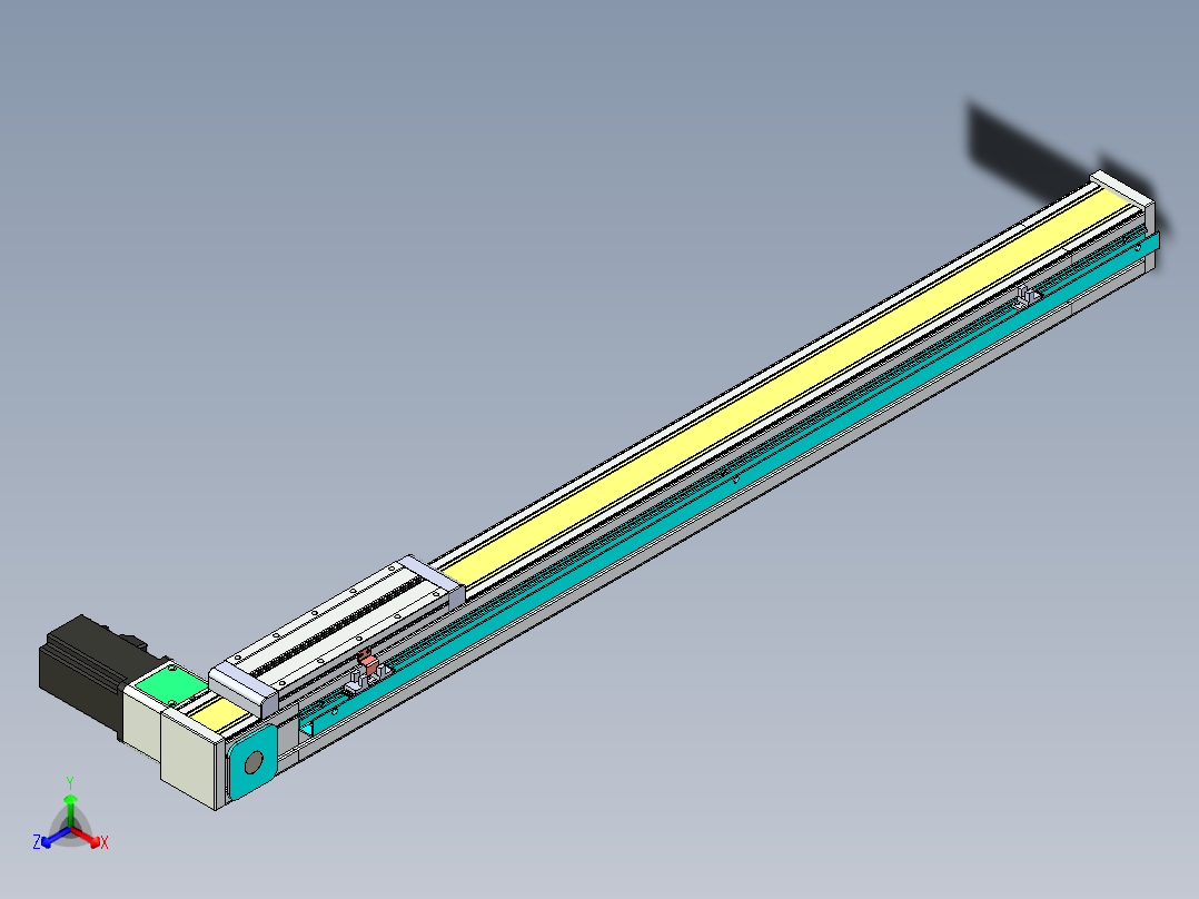 欧规系列-LB6-L130-C-S750-BR-P40-D3正等轴测图