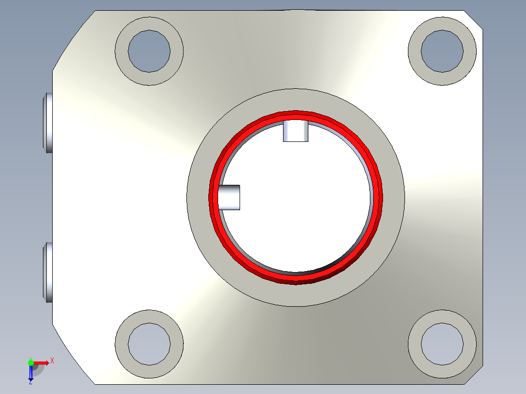 KOSMEKLHS0550-GR-F多系列多零件图纸模型俯视图