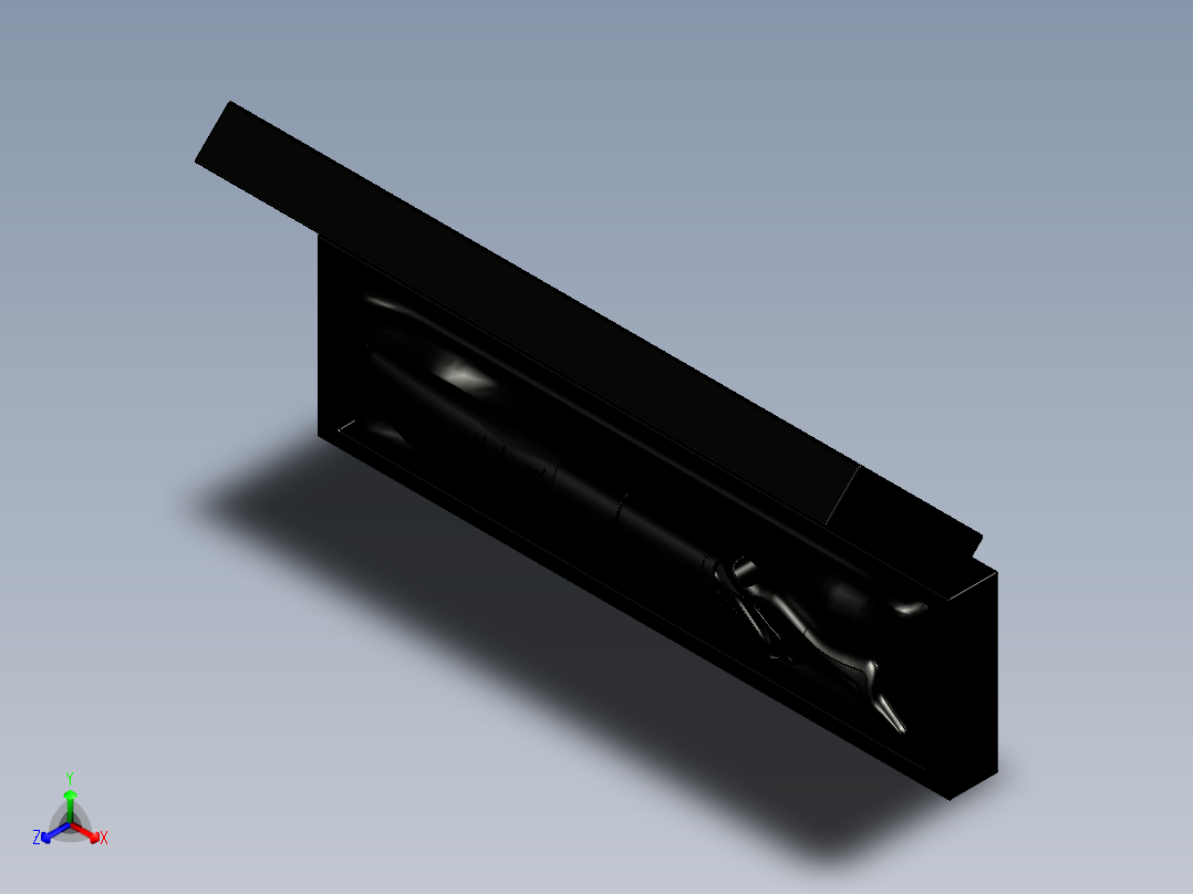 剑、宝剑(199)正等轴测图