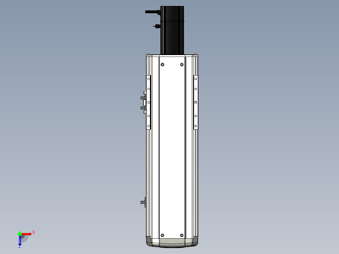 Toyo东佑达直线模组-ETH14-250-BC-200W+煞車俯视图
