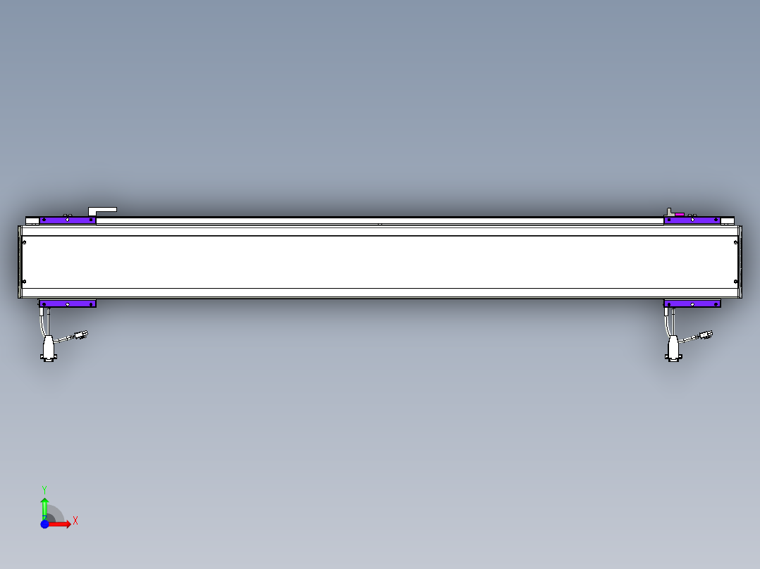 威洛博VL系列3d模型模组2VL14S1Y-S1050前视图