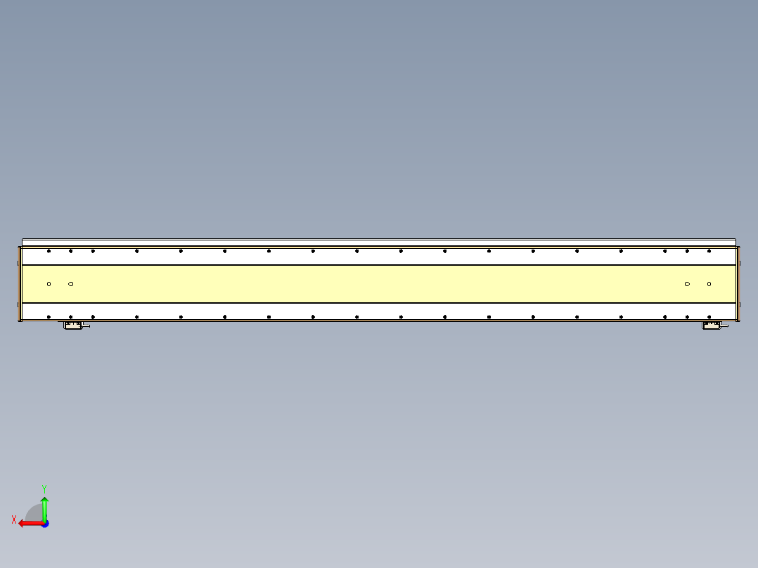 威洛博LC系列3d模型模组2LC17E1Y-S1250后视图